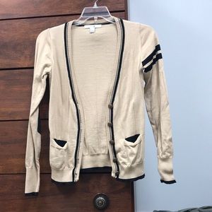 Prep style cardigan